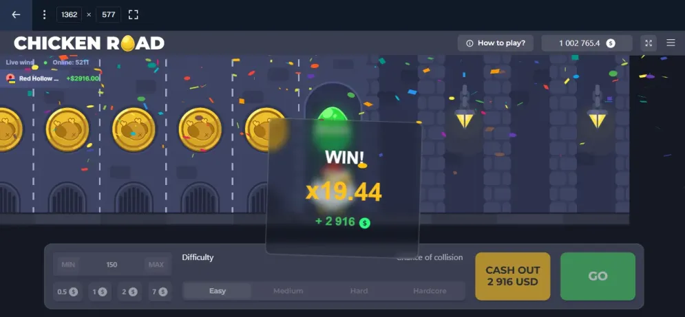 Chicken Road gameplay